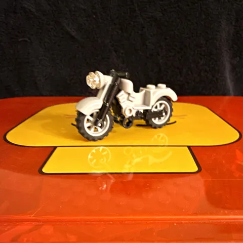 LEGO Motorcycle Grey