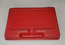 Vintage LEGO 06082 Red Plastic Storage Carrying Case 1982