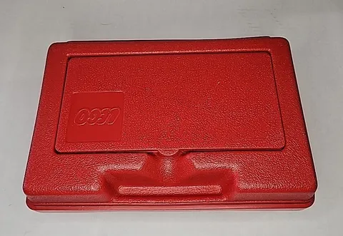 Vintage LEGO 06082 Red Plastic Storage Carrying Case 1982