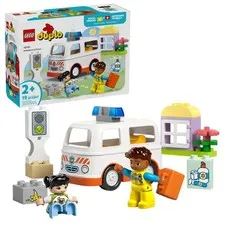 LEGO Duplo  Ambulance & Driver (19 Pieces) 10447 2025