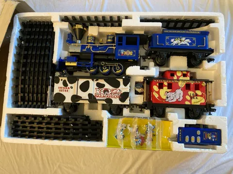 Disney 102 Dalmatians G Gauge Train Set Rare 101 Holiday Toy Lego Hot Wheels Car