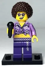 Lego COL13-13 Disco Diva (Minifigure, 71008, COL207, CMF Series 13, 2015) Cad