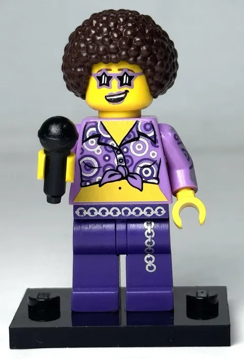 Lego COL13-13 Disco Diva (Minifigure, 71008, COL207, CMF Series 13, 2015) Cad