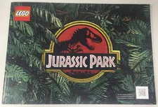 Lego 76956 Jurassic Park T-Rex Breakout Instruction Manual Book Only - No Bricks