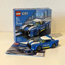 LEGO City 60312 Police Car 94 pcs Complete Set w/ Box & Instructions