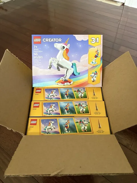 LEGO Creator 3 in 1 Magical Unicorn Unopened Sealed 31140