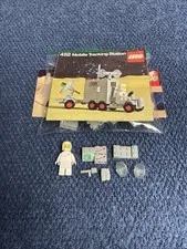 LEGO Classic Space 452 Mobile Ground Tracking Station 100% Complete W/Book