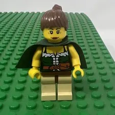 Lego Castle Minifigure Chess Queen Dark Green cas510 Kingdoms Chess 853373