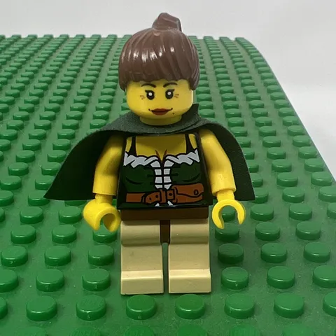 Lego Castle Minifigure Chess Queen Dark Green cas510 Kingdoms Chess 853373