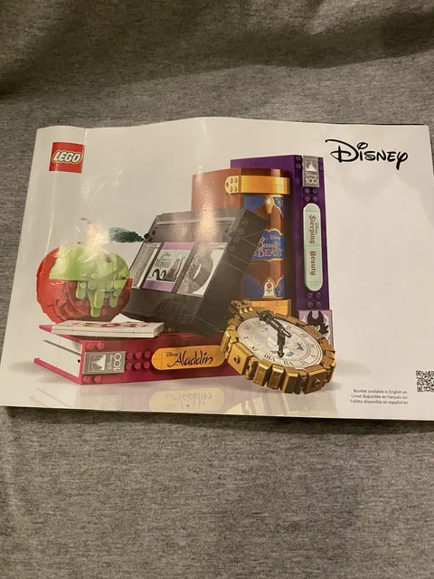 LEGO Villains Icons Disney 100 43227 - Instruction Manual Only