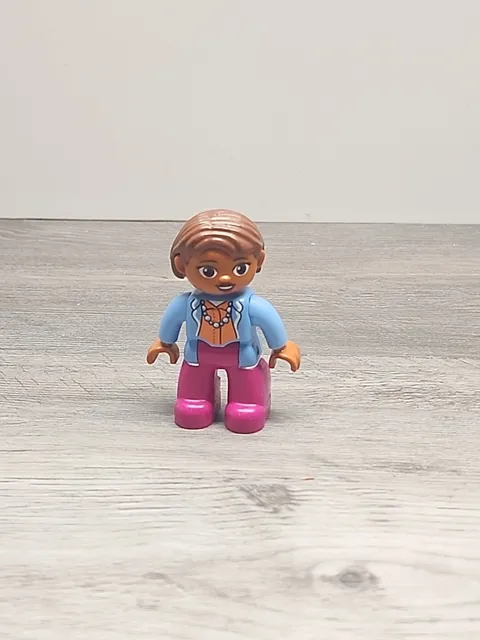 Lego Duplo MOTHER / MOM African American Black Minifigure Figure Toy