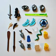 LEGO Minifigure Accessories Parts Lot Scuba Atlantis Ocean