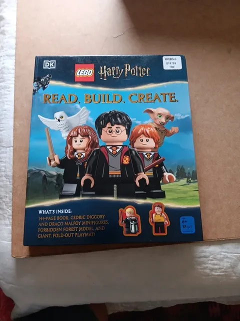 LEGO HARRY POTTER Read, Build, Create Book  Minifigure & Building set NEW