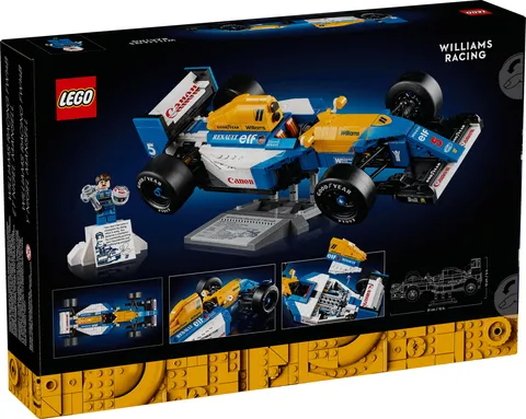 LEGO Icons Williams Racing FW14B & Nigel Mansell 10353 F1 Car Model Toy New