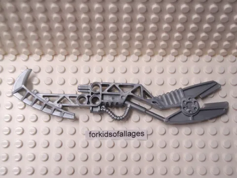 LEGO Bionicle Weapon Vahki Staff of Erasing 47336 Vorzakh Pearl Light Gray x1