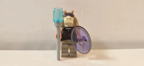 2011 Lego The Battle of Naboo - Gungan Soldier sw0302 Minifig - Complete