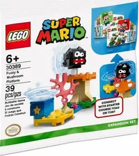 Lego 30389 Fuzzy & Mushroom Platform Expansion Set polybag  Super Mario Set 2021
