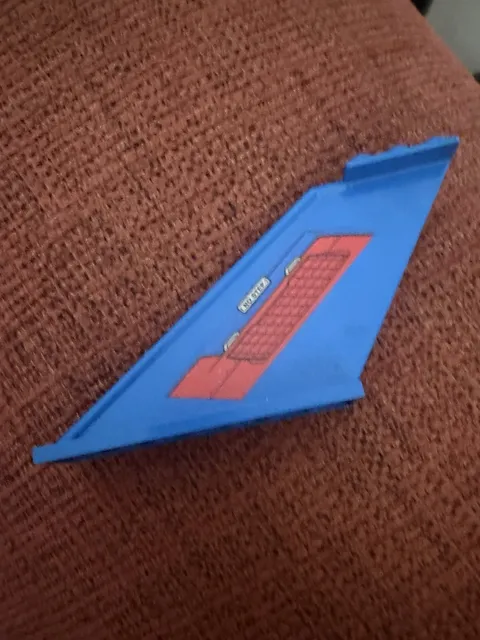 LEGO Parts 87614 (1pc) Tail 12 x 2 x 5 Blue Free Shipping