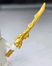 NEW LEGO® Ninjago Sword Of Fire Ninja GOLD DRAGON SWORD Minifigure Weapon Part 