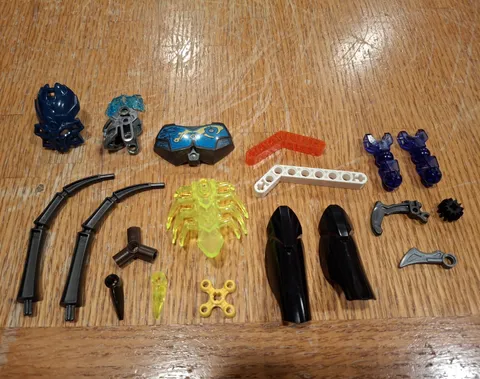 LEGO BIONICLE / Hero Factory Bulk Lot Mixed Parts Pieces & Accessories Plastic