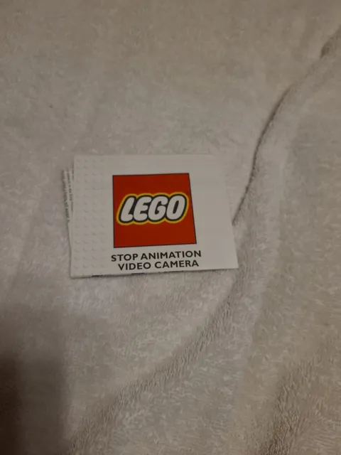 Lego Stop Animation Video Camera Manuel
