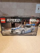 76917 2 FAST 2 FURIOUS NISSAN SKYLINE GT-R R3 lego legos NEW Speed Champions car