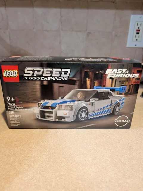 76917 2 FAST 2 FURIOUS NISSAN SKYLINE GT-R R3 lego legos NEW Speed Champions car