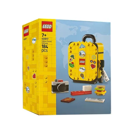 LEGO 40817 Yellow Suitcase 184pcs Ages 7+ Brand New Factory Sealed