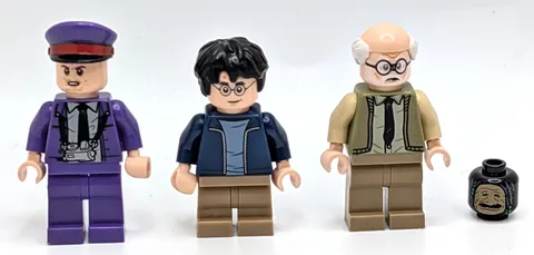 Lego Minifigures Harry Potter Ernie Prang Stanley Shunpike & Shrunken Head 75957