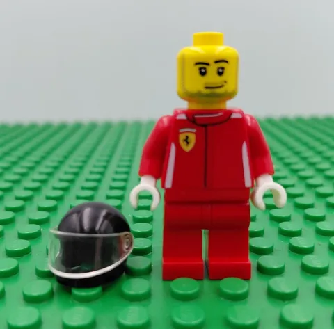 LEGO Speed Champions Ferrari LaFerrari Driver Minifigure (sc001) from Set 75899