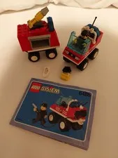 Lego 6486 City Firefighting Fire Engine, No Box, Incomplete