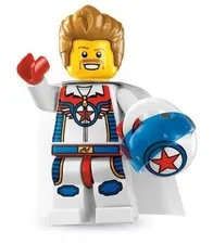 LEGO Daredevil Minifigure 8831 Series 7 New Sealed