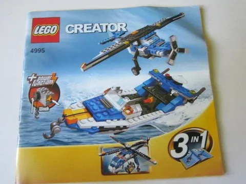 Lego Building Instructions Creator 4995 Three in 1
