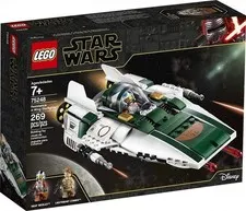 LEGO The Rise of Skywalker Resistance A Wing  Starfighter Building Kit #75248
