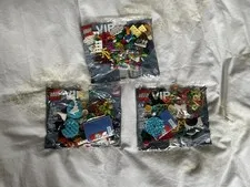 Lot of 3 LEGO VIP Add-On Packs (40605 x2, 40606) sealed