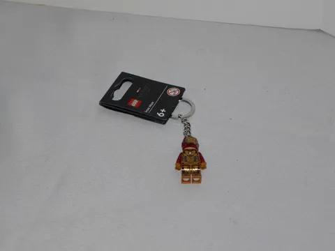 LEGO MARVEL SUPER HEROES IRON MAN KEYCHAIN (854240) - NEW WITH TAG ATTACHED