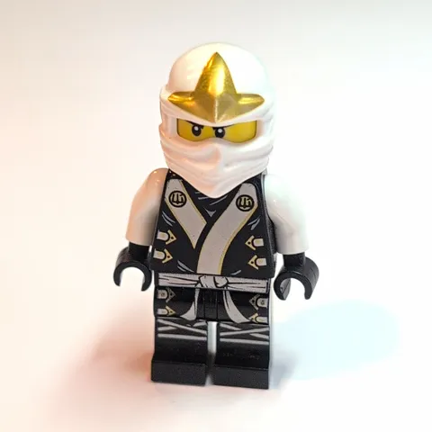 LEGO Zane The Final Battle Ninjago Minifigure With Helmet
