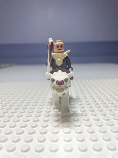 LEGO The Hobbit, Lord of the Rings White Warg w/Yazneg