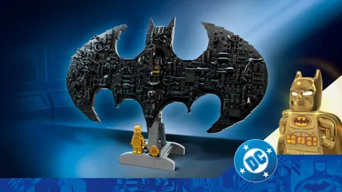 Lego Batman: Legacy of the Dark Knight GOLDEN skin from the Lego Set