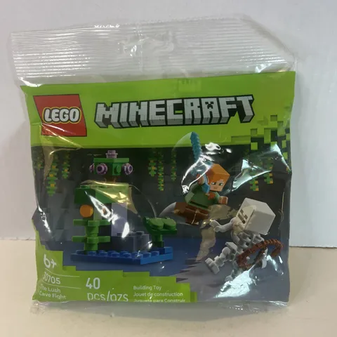 LEGO Minecraft The Lush Cave Fight 30705 Brand New Set 40 pcs Polybag Fast Ship!