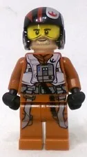 LEGO Star Wars 75273 sw0931 Poe Dameron Pilot Jumpsuit Minifigure