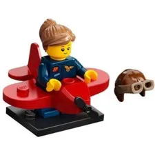 LEGO CMF Series 21 Airplane Girl Minifigure 71029 Complete