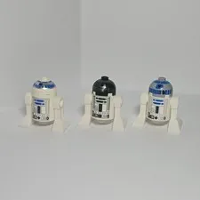 LEGO Star Wars R4-P44 Astromech Droid (8088) + R2D2 Minifigures