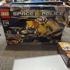LEGO SPACE 5972,  Space Police 3, Space Truck Getaway, New, Sealed With Damage
