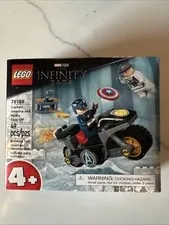 LEGO Super Heroes: Captain America & Hydra Face-Off (76189) NIB. Sealed, Retired