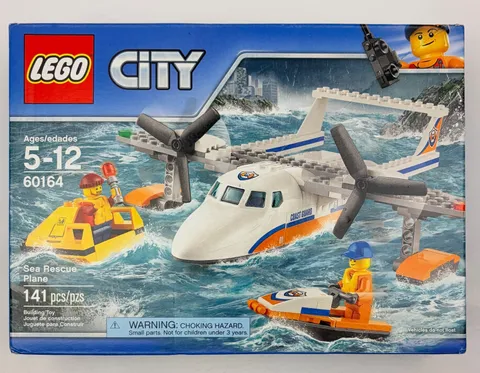 LEGO CITY: Sea Rescue Plane (60164) *New & Factory Sealed*