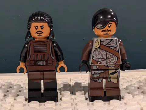 LEGO Star Wars Tasu Leech & Kanjiklub Gang Member Minifigure Sw0673/Sw0674 75105