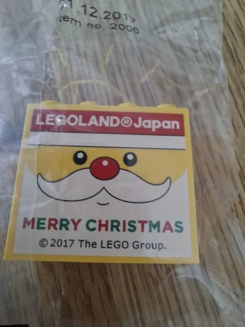 Legoland LEGO collector's brick special brick Japan 2017 promo brick Christmas collector