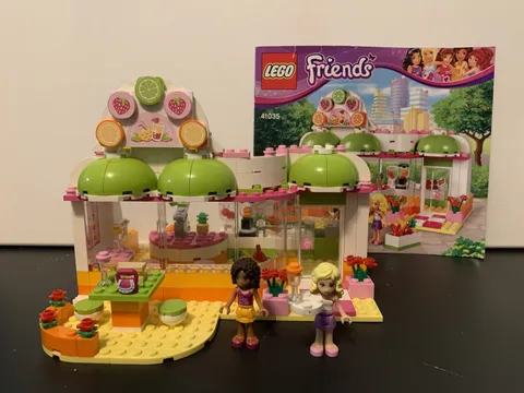 LEGO FRIENDS: Heartlake Juice Bar (41035) 100% Complete with Manual