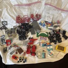 HUGE Lego Lot Windows Tires Figs Bricks Plates Vehicles Figures Accessories